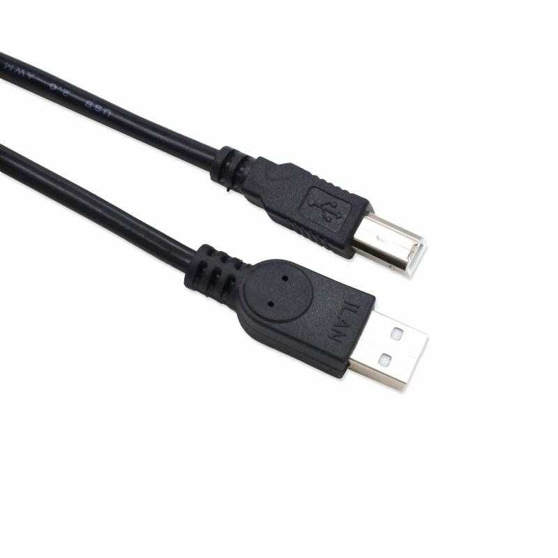 Кабель для принтера / Шнур USB AM - USB BM (1м, 3м, 5м)