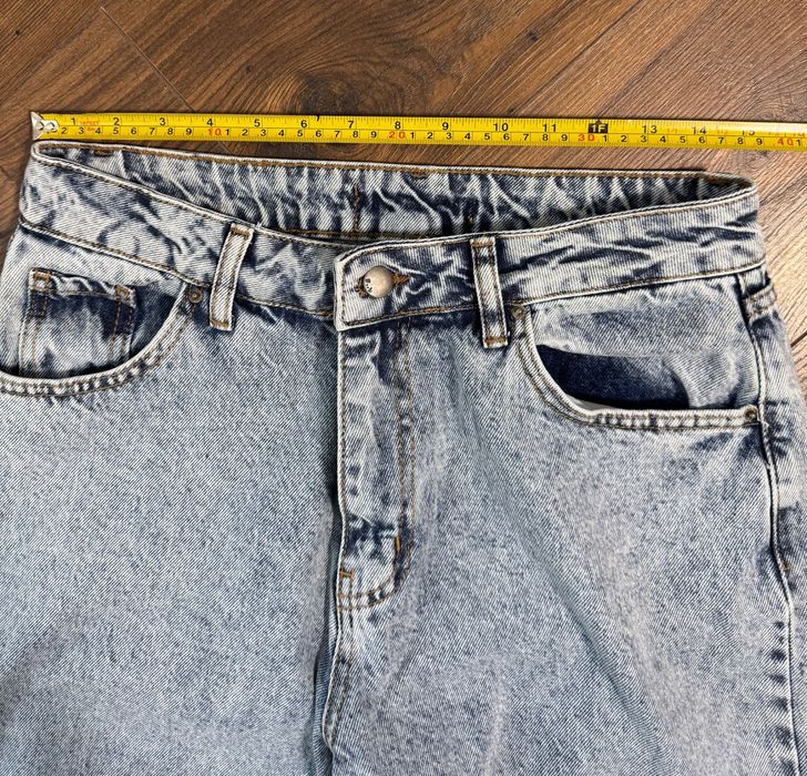 Дамски дънки с висока талия - L