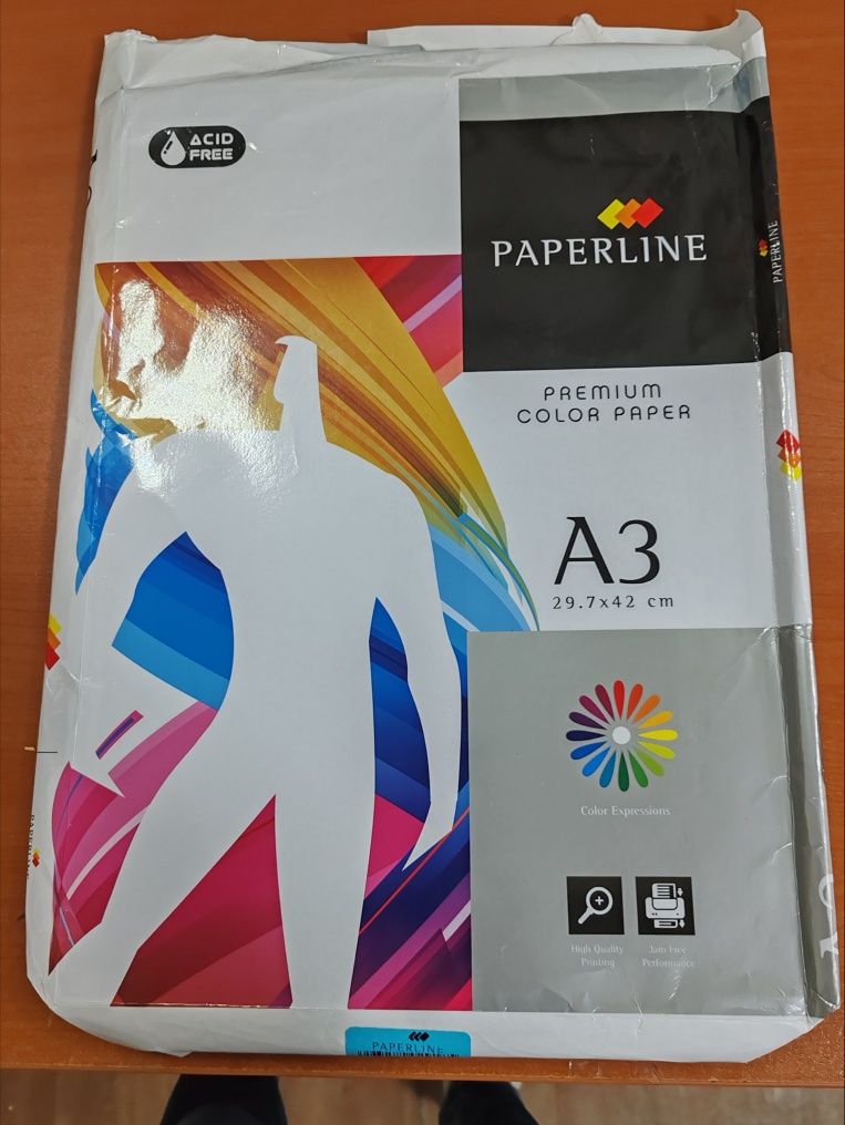Цветная бумага и картон, PAPERLINE