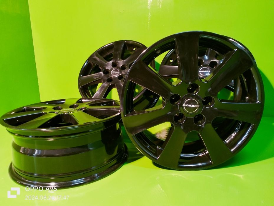 Jante 5x112 R17 Borbet Negre
