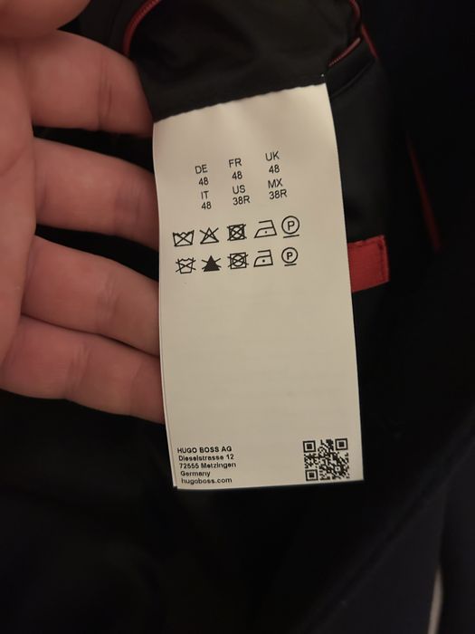 Vand palton barbati HUGO Boss cashmere