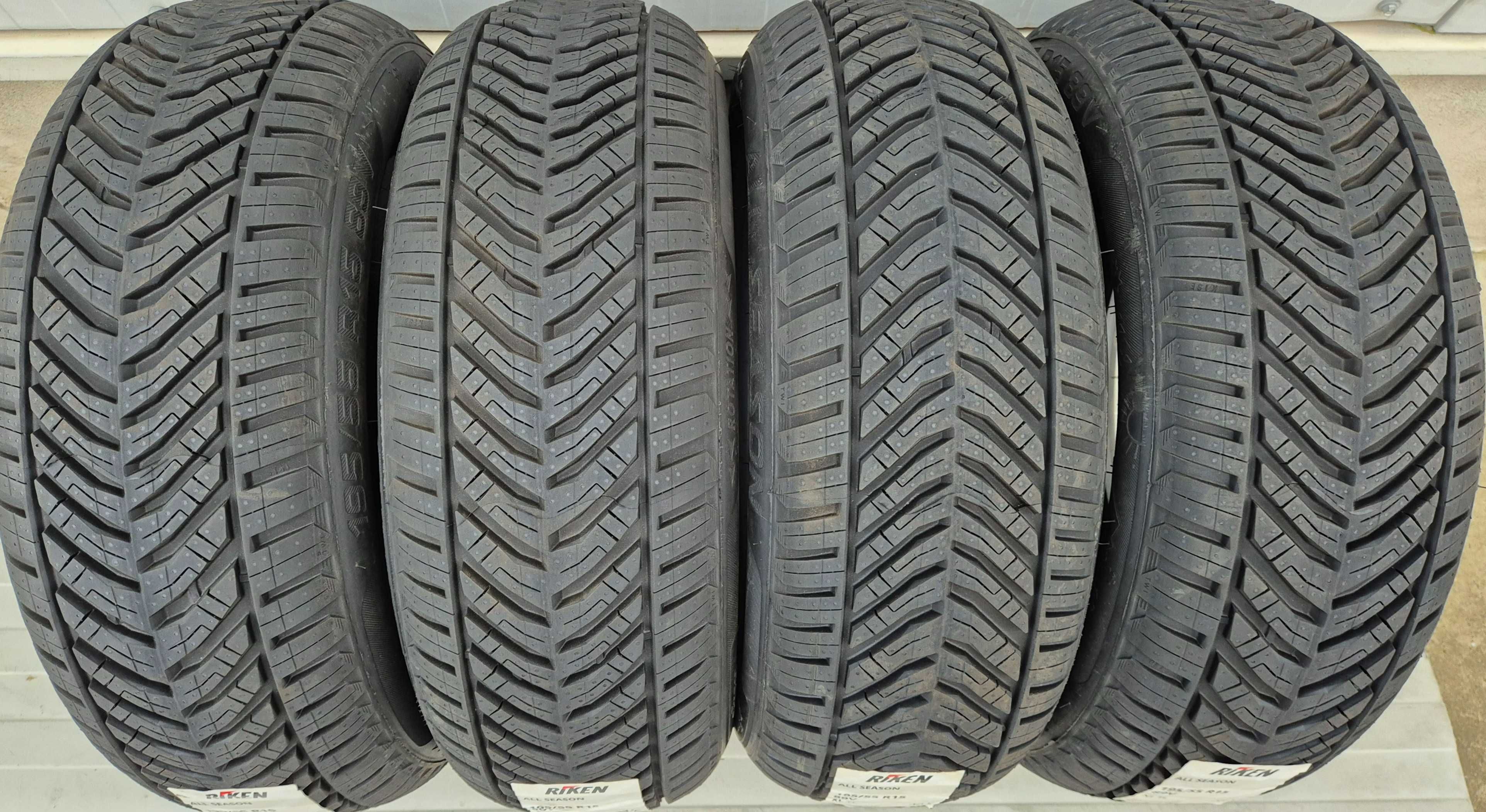 195/55 R15, 89V, RIKEN ( by Michelin ) XL, Anvelope all season M+S