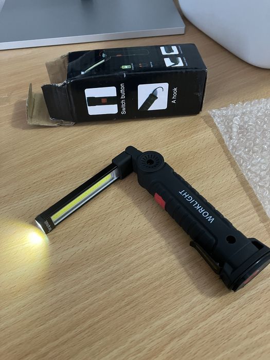 NOUA NEFOLOSITA lanterna reincarcabila magnetica