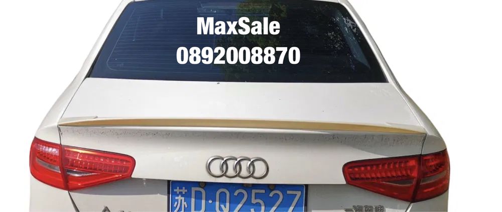 Лип спойлер lip spoiler багажник abt Audi A4 B8 B8.5 ауди а4 б8 б8.5