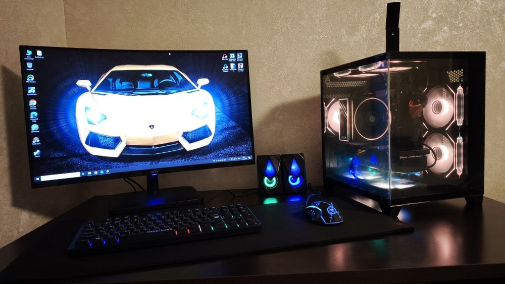 Игровой ПКcorei5 14400! в сборе!,Каспи 24, Acer 240hz24 GB RAM RTX3070