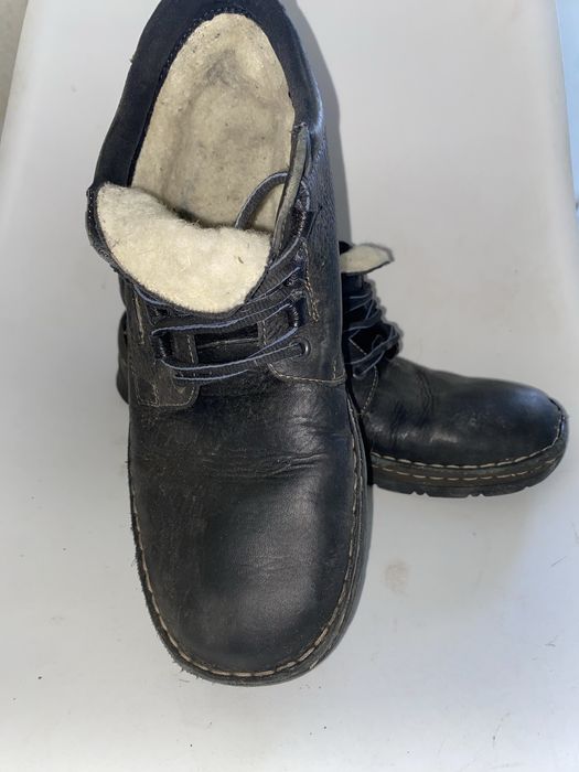 Тёплые кожаные ботинки Rieker — комфорт и качество! (р. 41–42)