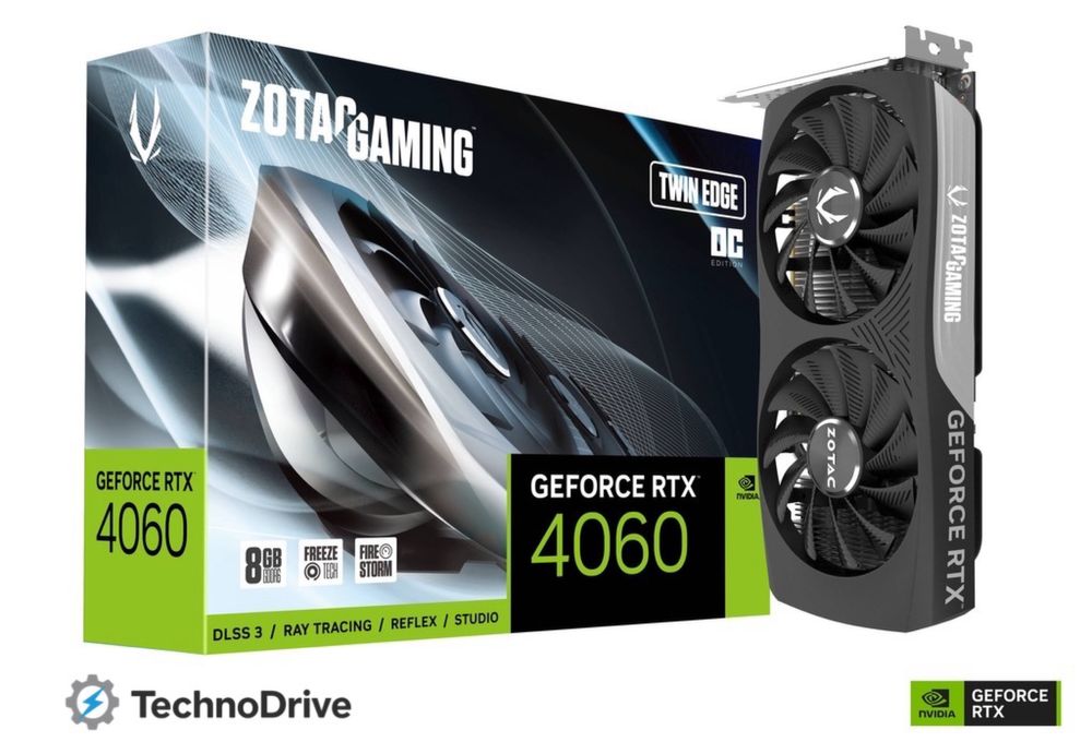 !Zotac Rtx4060 8GB Twin Edge