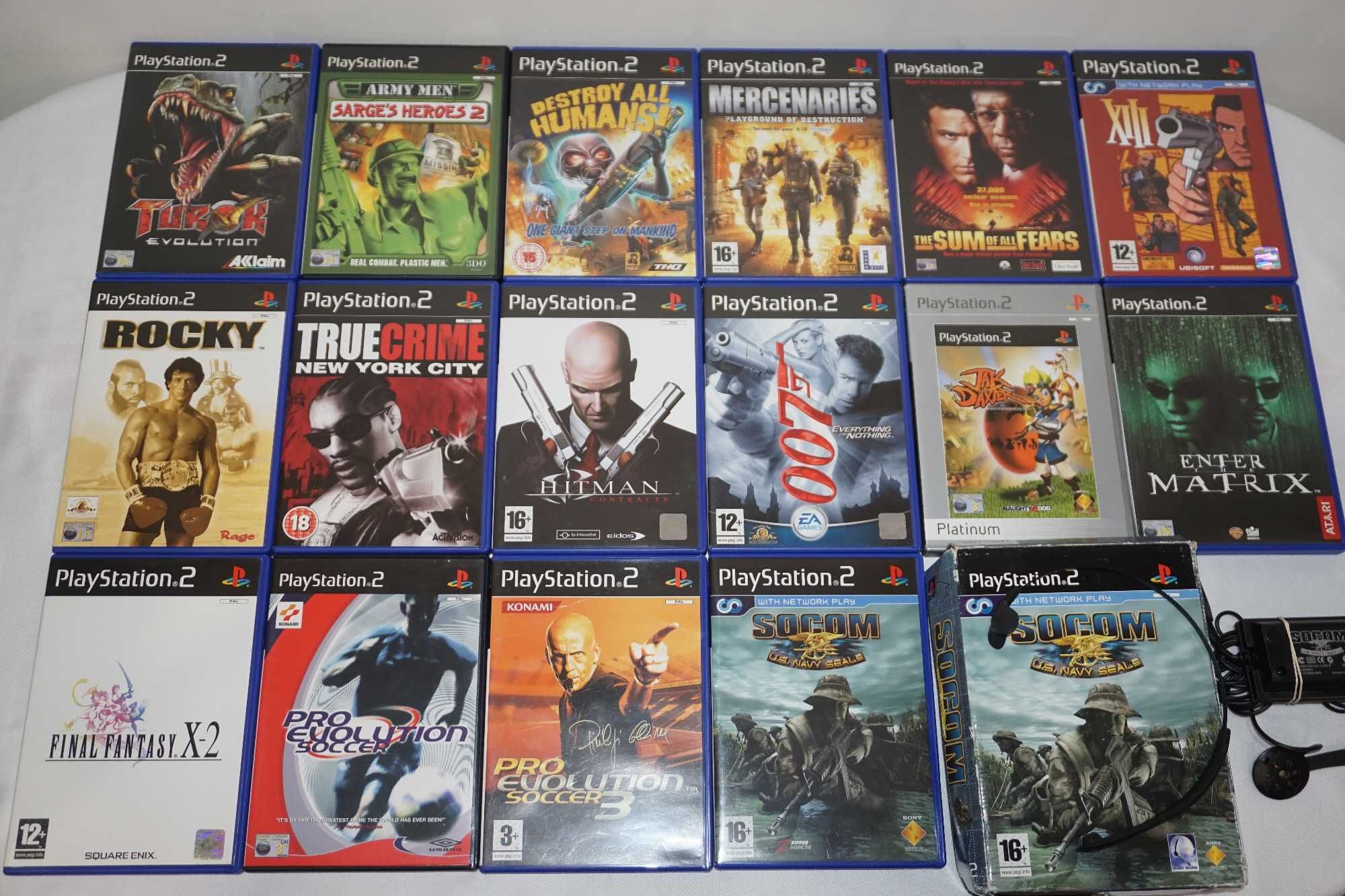 Игри За PS2 GTA San Andreas/50 Cent/Sly Raccoon/Mortal Kombat/TMNT/
