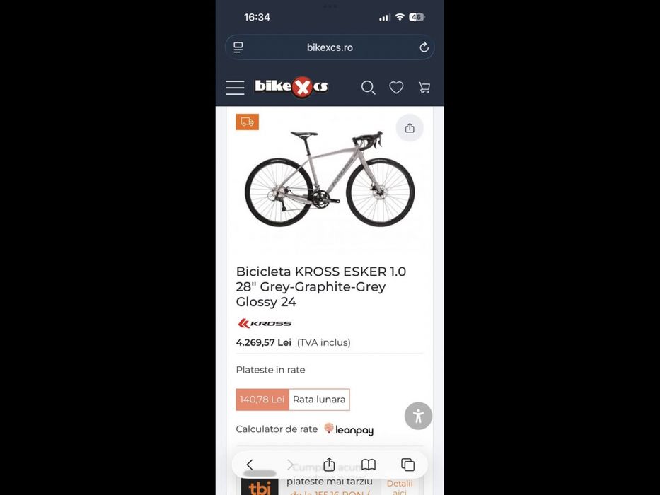Vand bicicleta Kross