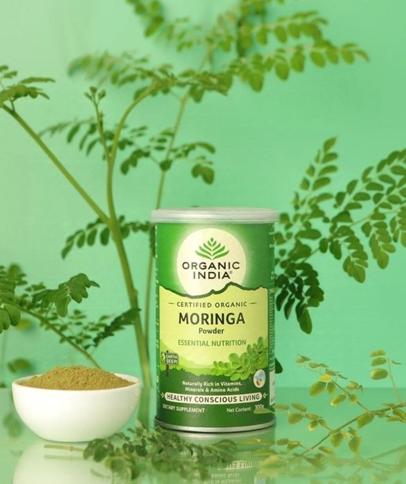 ORGANIC INDIA Moringa - Essential Nutrition Органический порошок