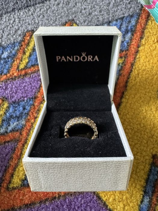Inel Pandora argint placat cu aur
