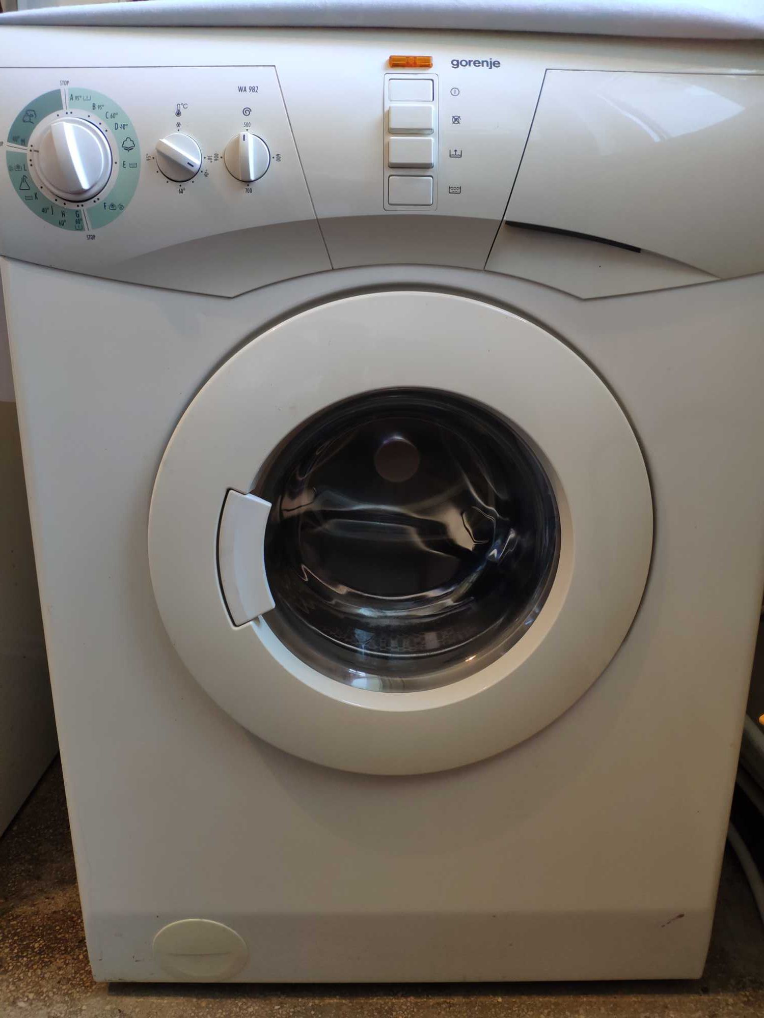 Vand masina de spalat marca Gorenje