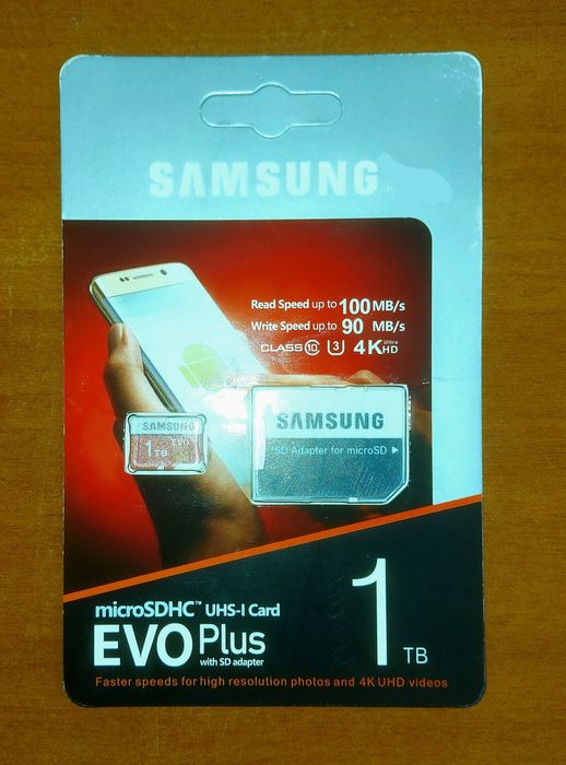Продам флешку micro sd samsung 1тб
