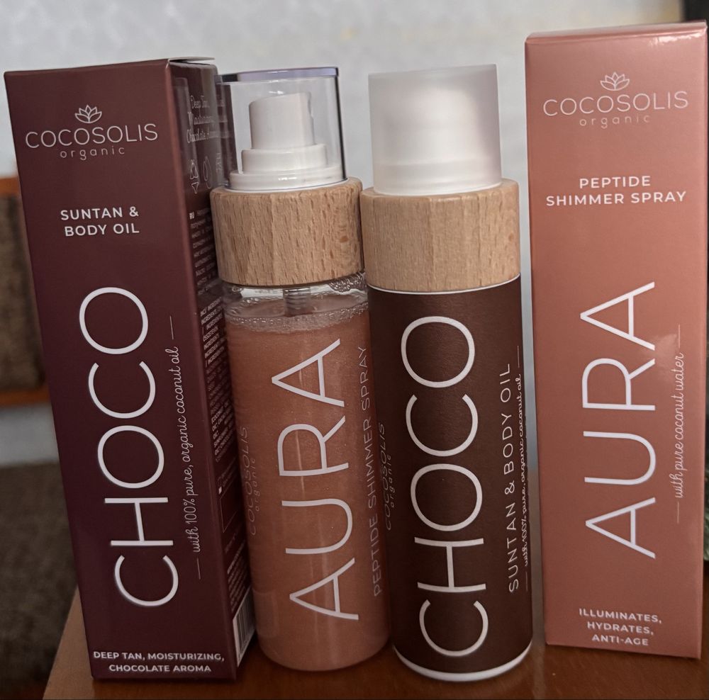 Cocosolis - Choco, AURA, GLOW и Pamaura Gold