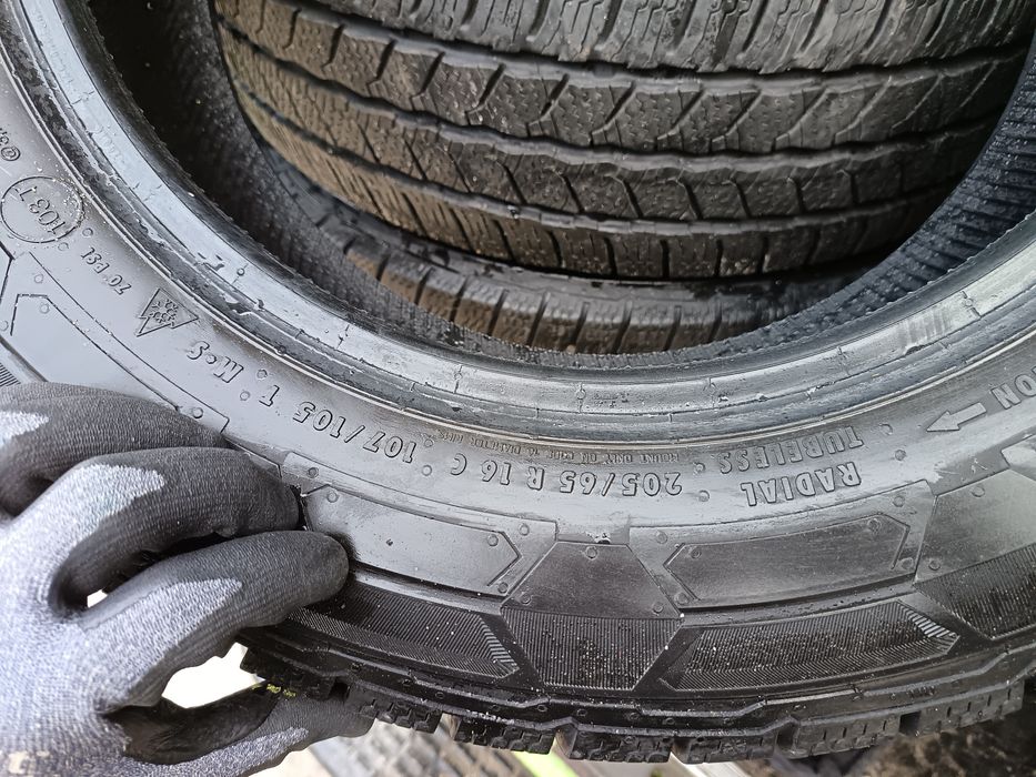 Anvelope MS iarna 205 65 16c continental 2021 5.5-7.5mm