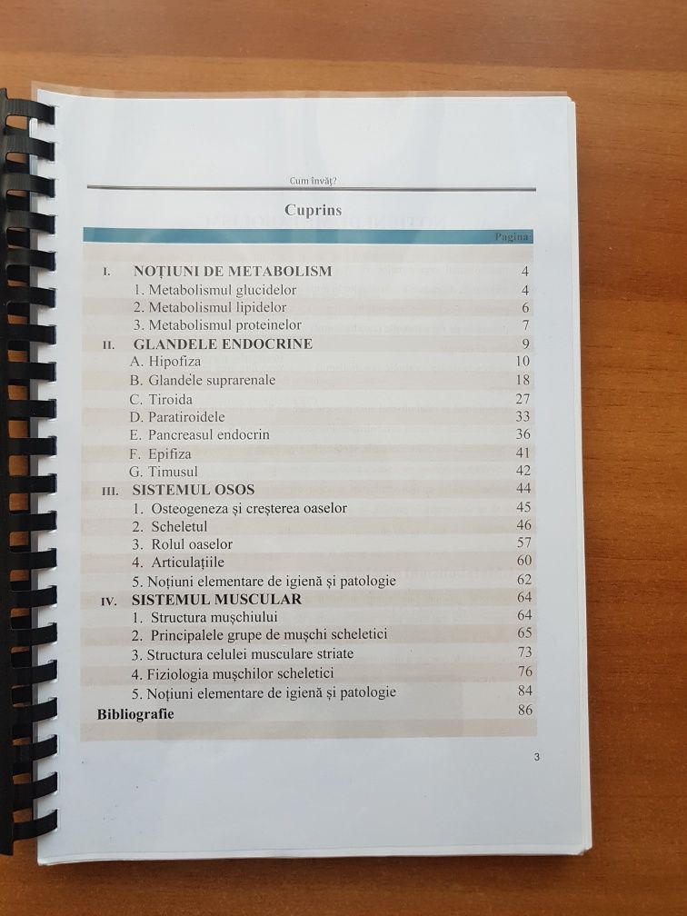 Pregatire medicina-anatomie clasa a 11-a(lectii,notițe,explicații)