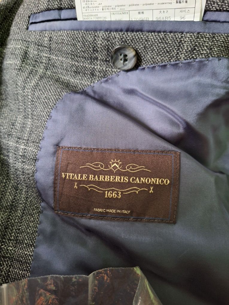 Sacou nou Suitsupply, mărimea 48