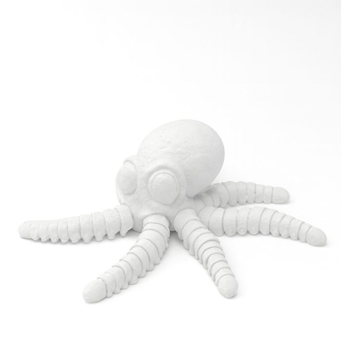 Игрушка Осминог белый