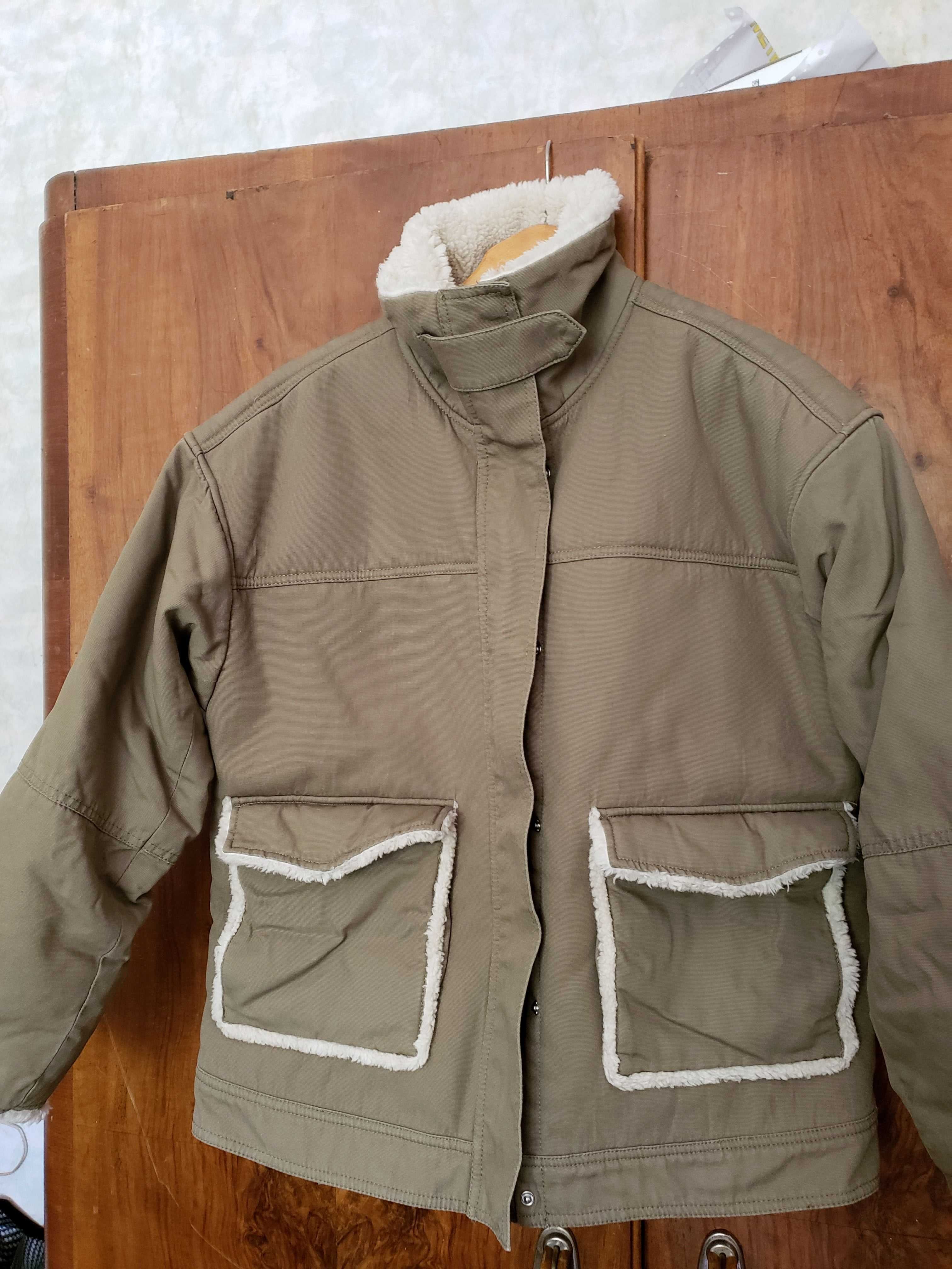 H&M зимно яке с каракул