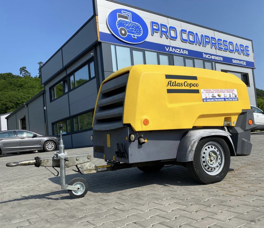Motocompresor Atlas Copco Xas 68 3,5m3