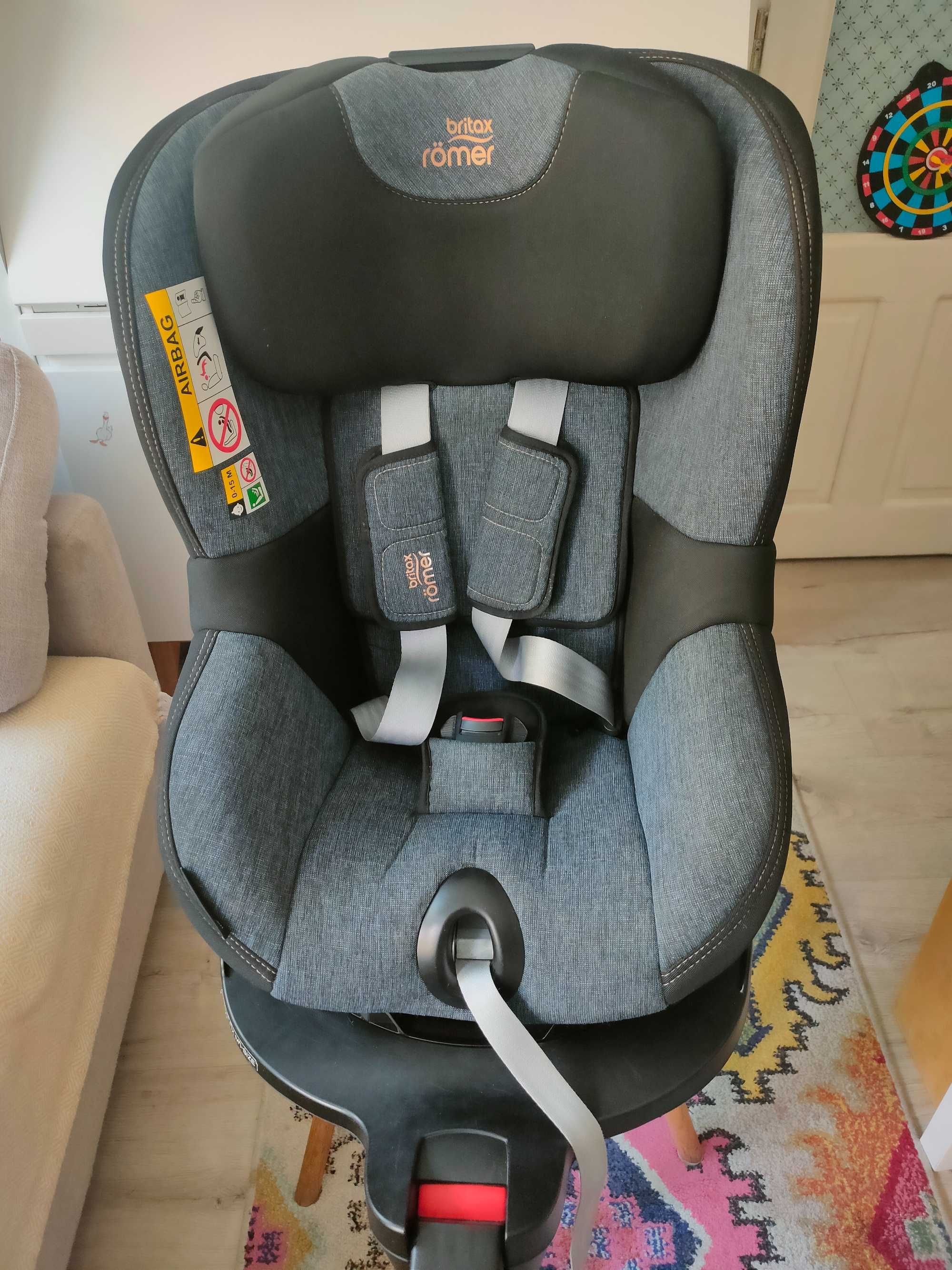 Scaun auto Britax Romer, Dualfix M I-Size, rotativ 360