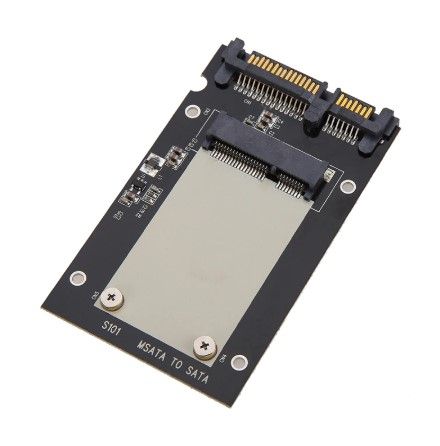 Адаптер mSATA SSD към 2.5" SATA + Гаранция