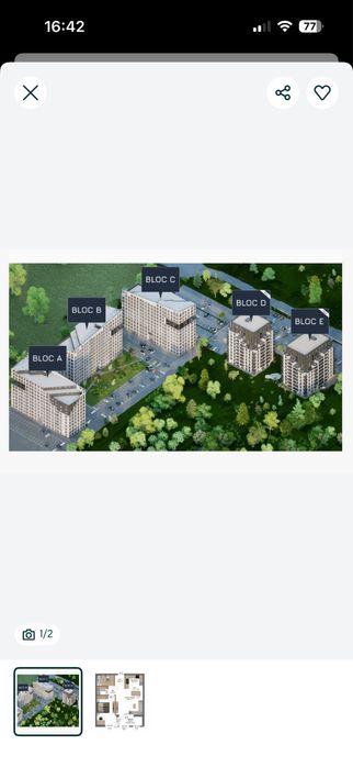 Inchiriez apartament 2 camere, concept 9