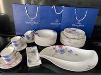 SET 44 piese VILLEROY and BOCH  colectia Mariefleur Gri