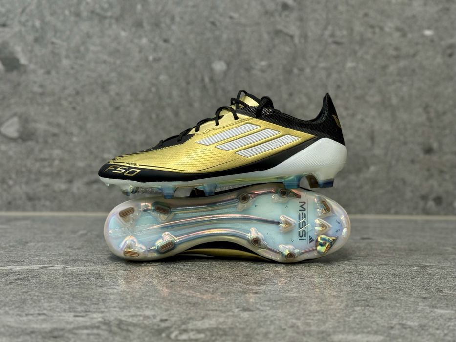 Ghete fotbal adidas F50 Messi Elite FG gold edition