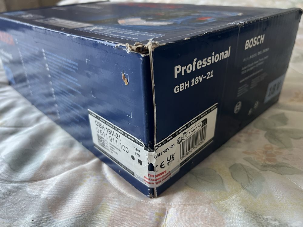 Професионален акумулаторен перфоратор Bosch Professional GBH 18V-21