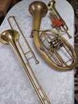 Instrumente muzicale Trombon, Bariton,  Trompeta