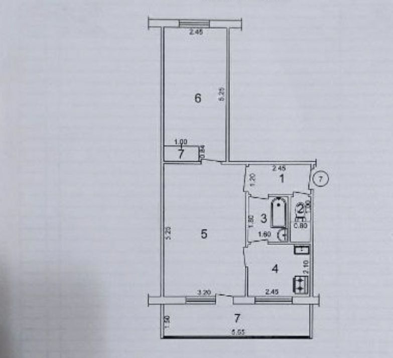 Ттз-2. 2-Комн. 50м². 3-Этаж. Аренда. Ижара. Ттз. Ялангач. Феруза.