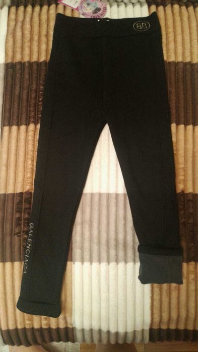 Продам тёплые лосины с начесом для девочки