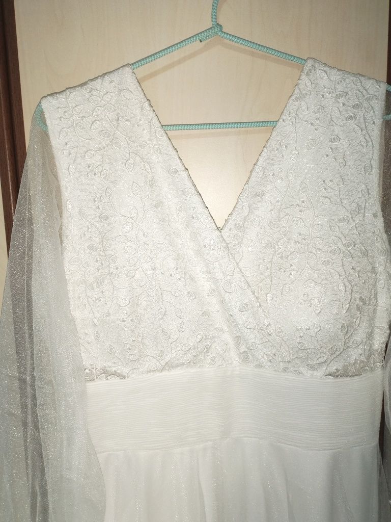 Rochie albă mireasă