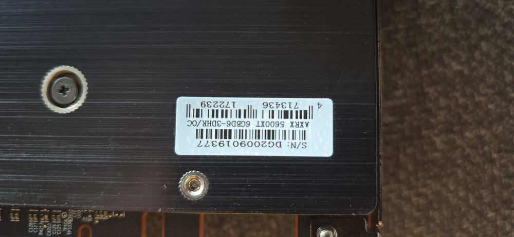 Placa video Ati Radeon Rx 5600 XT PowerColor 6Gb