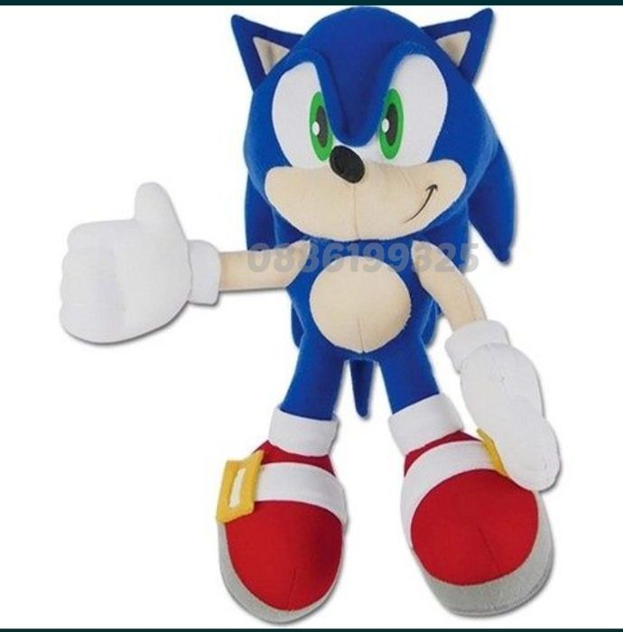 Голяма плюшена играчка Соник, 20/120см, Плюшена играчка Соник Sonic