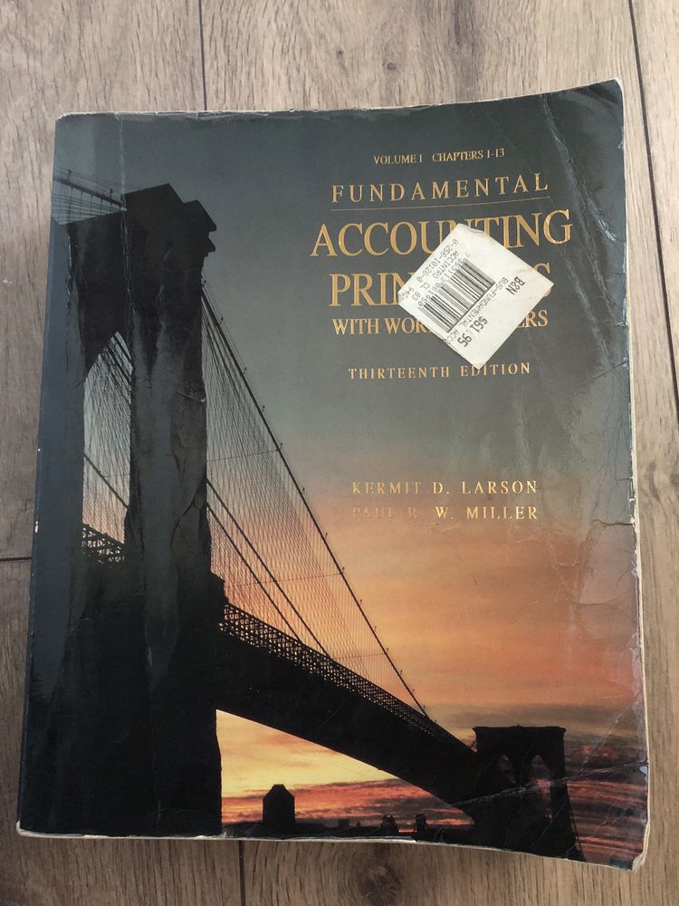 Fundamental Accounting Principles with working papers Kermit D Larson