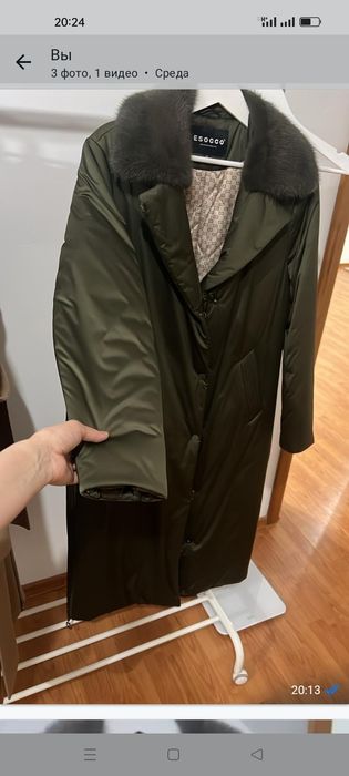 Продам турецкий куртку норка воротник