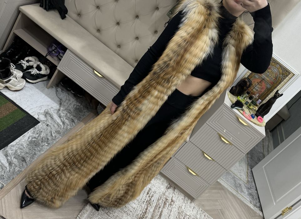 Шуба новая длинная