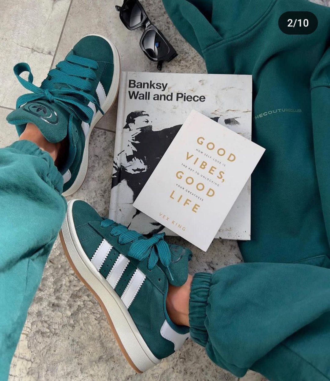 Adidas campus 00S Green