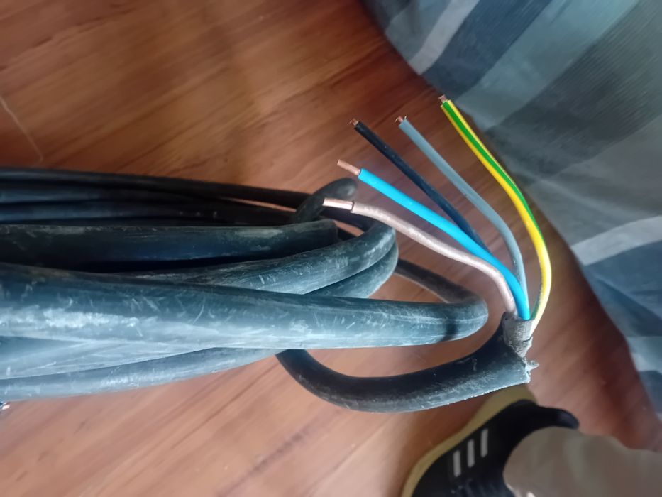 Cablu alimentare trifazic  5 ×6