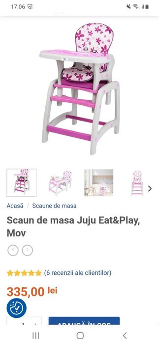 Scaun multifunctional juju