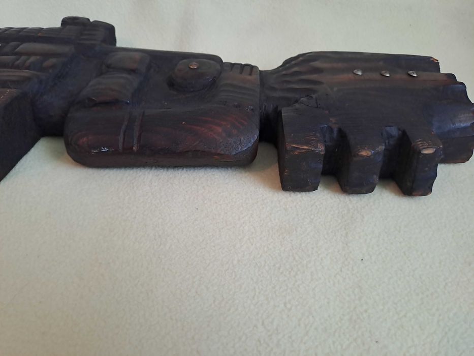 sculptura lemn 44 cm