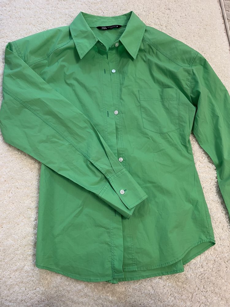 Camasa Zara verde