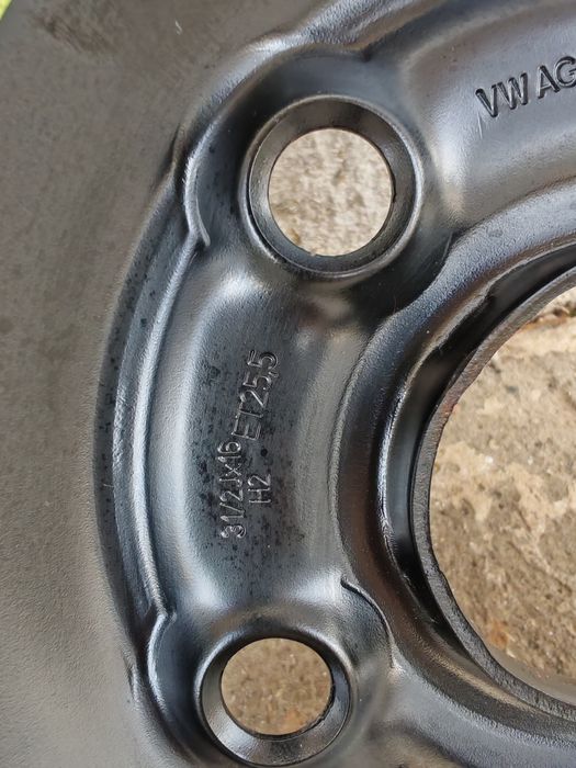 Roata rezerva slim 125 70 R16 Audi Skoda Volkswagen Seat Mercedes