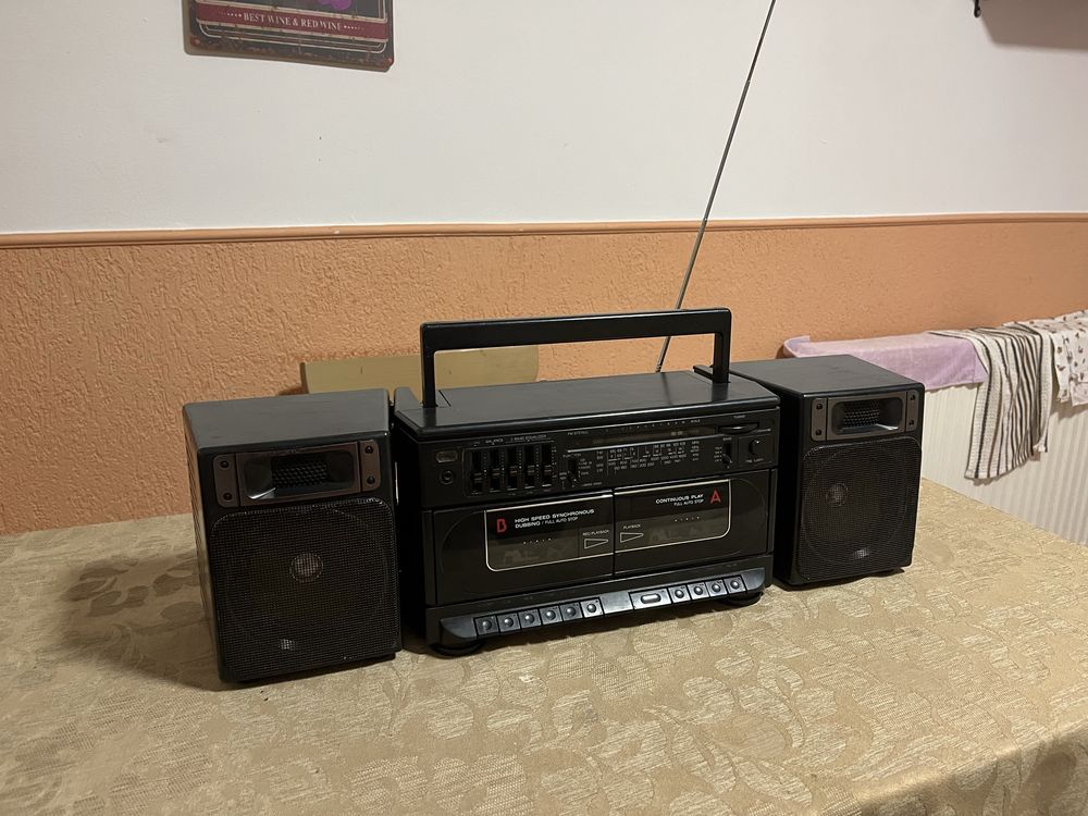 Radio casetofon dublu Sanyo M W171LO