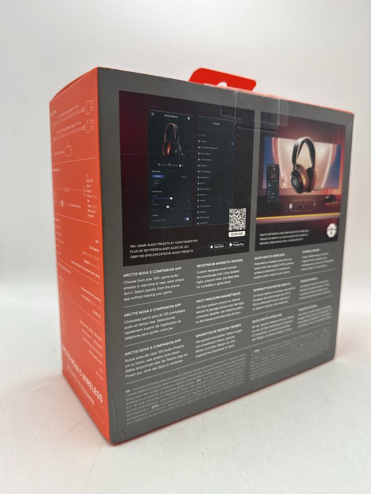 Casti Gaming SteelSeries Arctis Nova 5 Wireless Sigilat C3