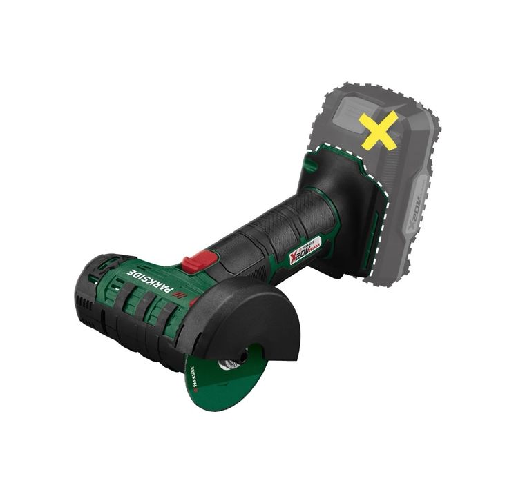 акумулаторен ъглошлайф 20 V Парксайд /Parkside