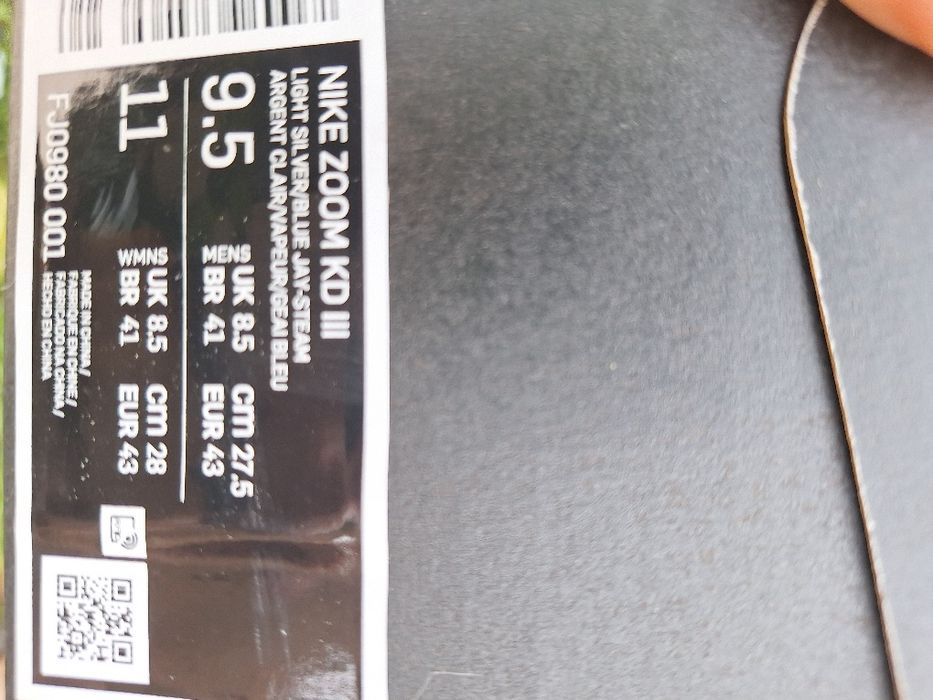 Nike Zoom KD III baschet 43