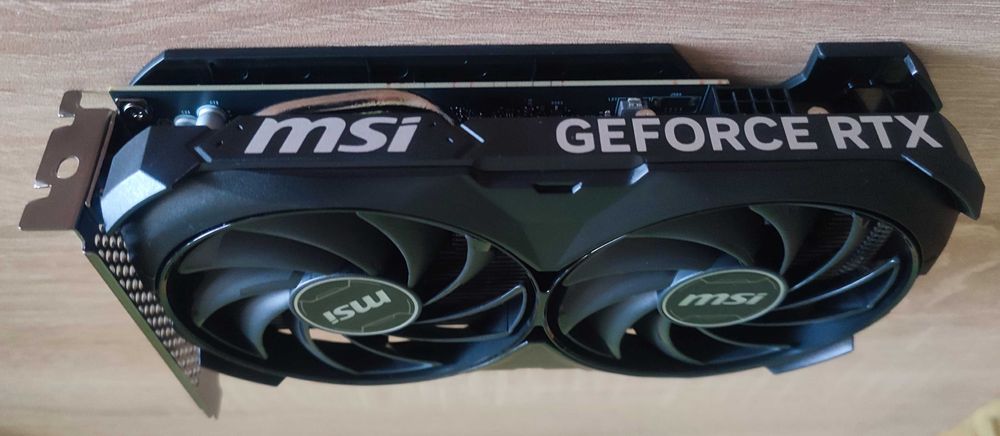 Видео карта  MSI GeForce RTX 4060 VENTUS 2X BLACK 8G OC
